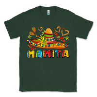Sports Green mamita and sombrero with lime flowers Classic Tee - AdoDesignShop
