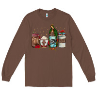 Our Lady Of Guadalupe Coffee Long Sleeve Tee | Teevron