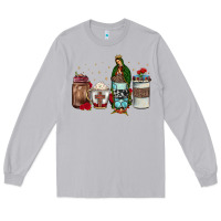 Moon Dust our lady of guadalupe coffee Long Sleeve Tee - JahusDesignShop