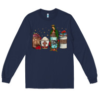 Navy our lady of guadalupe coffee Long Sleeve Tee - JahusDesignShop