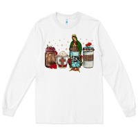 White our lady of guadalupe coffee Long Sleeve Tee - JahusDesignShop
