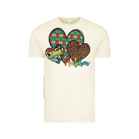 Vintage Arctic autism hearts leopard cowhide Vintage Tee - Artiststas