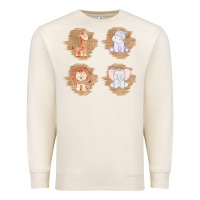 Sandshell Safari Baby Animal Clipart Premium Sweatshirt - Bettercallsaul