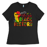 Black we are black history Ladies Tee - Zillion Design Studio