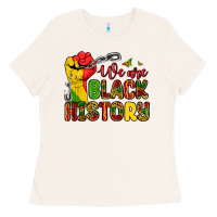 Bone we are black history Ladies Tee - Zillion Design Studio