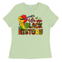Matcha we are black history Ladies Tee - Zillion Design Studio