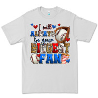 Dove Grey i will always be your biggest fan baseball Premium Tee - Zillion Design Studio