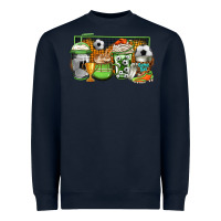 Navy soccer coffee Heavyweight Sweatshirt - Jasminsmagicworld