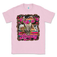 Bubblegum Pink howdy valentine's day bull skull Classic Tee - Jasminsmagicworld