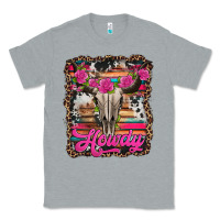 Heather Grey howdy valentine's day bull skull Classic Tee - Jasminsmagicworld