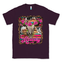 Plum howdy valentine's day bull skull Classic Tee - Jasminsmagicworld