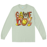 Matcha game day softball Long Sleeve Tee - MaliasSmallBusiness