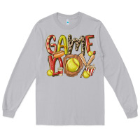 Moon Dust game day softball Long Sleeve Tee - MaliasSmallBusiness