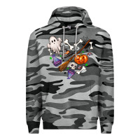Slate Camo love hallowen Premium Hoodie - NancyCooperArtShop