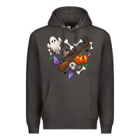 Smoke love hallowen Premium Hoodie - NancyCooperArtShop