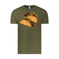 Vintage Olive mexican taco's Vintage Tee - AdoDesignShop