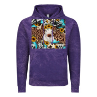 Cloud Purple western calf Vintage Hoodie - JahusDesignShop