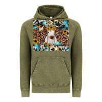 Vintage Olive western calf Vintage Hoodie - JahusDesignShop