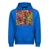 Cobalt Colorful leopard lightning bolt tumbler mother's Urban Hoodie - HowdyJamesFarm