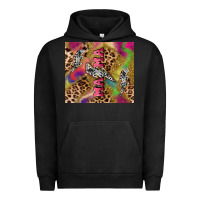 Pigment Black Colorful leopard lightning bolt tumbler mother's Urban Hoodie - HowdyJamesFarm