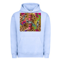 Pigment Grape Ice Colorful leopard lightning bolt tumbler mother's Urban Hoodie - HowdyJamesFarm