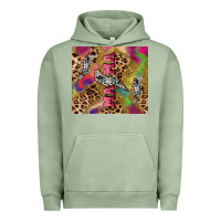 Colorful Leopard Lightning Bolt Tumbler Mother's Urban Hoodie | Teevron