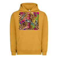 Pigment Peanut Butter Colorful leopard lightning bolt tumbler mother's Urban Hoodie - HowdyJamesFarm