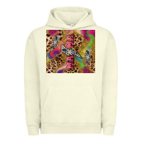 Pigment Pistachio Colorful leopard lightning bolt tumbler mother's Urban Hoodie - HowdyJamesFarm