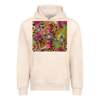 Sandshell Colorful leopard lightning bolt tumbler mother's Urban Hoodie - HowdyJamesFarm