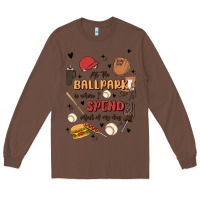 Chestnut at the ballpark is where i spend most of my day Long Sleeve Tee - MaliasSmallBusiness
