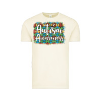 Vintage Arctic autism awareness puzzle background Vintage Tee - Artiststas
