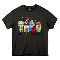 Asphalt hispanic heritage month coffee cups Heavy Core Tee - Zillion Design Studio
