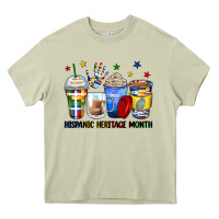 Mossy hispanic heritage month coffee cups Heavy Core Tee - Zillion Design Studio
