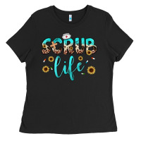 Black scrub life Ladies Tee - JahusDesignShop