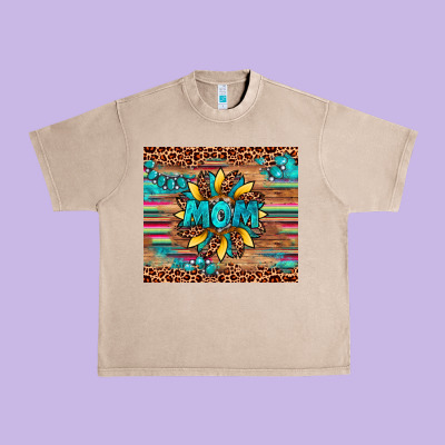 Sunflower Mom Urban Heavy Tee Designed By Artiststas