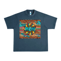 Midnight Navy sunflower mom Urban Heavy Tee - Artiststas
