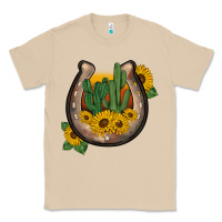 Mushroom western horseshoe sunflower cactus Classic Tee - BarkalooDesign