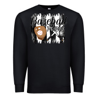 Black Baseball Mama Premium Sweatshirt - Bettercallsaul