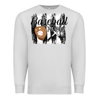 Dove Grey Baseball Mama Premium Sweatshirt - Bettercallsaul
