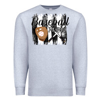 Heather Grey Baseball Mama Premium Sweatshirt - Bettercallsaul