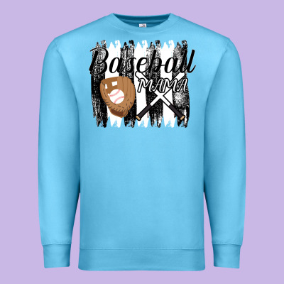 Baseball Mama Premium Sweatshirt Designed By Bettercallsaul