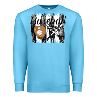 Ocean Blue Baseball Mama Premium Sweatshirt - Bettercallsaul