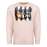 Pale Pink Baseball Mama Premium Sweatshirt - Bettercallsaul