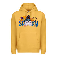 Mustard Stay Spooky Premium Hoodie - texasbilliewilder