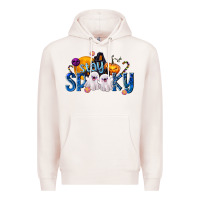 Pale Pink Stay Spooky Premium Hoodie - texasbilliewilder