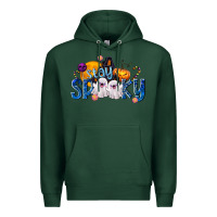 Sports Green Stay Spooky Premium Hoodie - texasbilliewilder