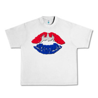 Lunar Rock cambodian flag lips Urban Heavy Tee - AdoDesignShop