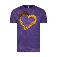 Cloud Purple churros Vintage Tee - AdoDesignShop