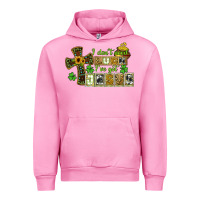 Fuchsia Pink i dont need luck ive got jesus Urban Hoodie - CowGirlArtShop
