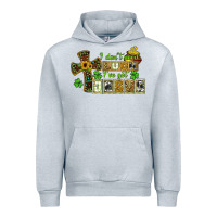 Heather Grey i dont need luck ive got jesus Urban Hoodie - CowGirlArtShop